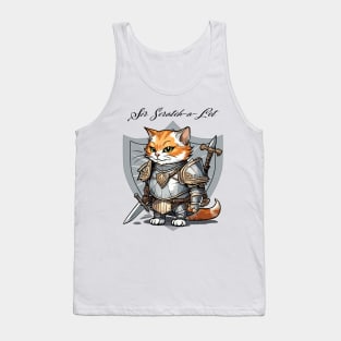 sir cat scratch a lot Tank Top